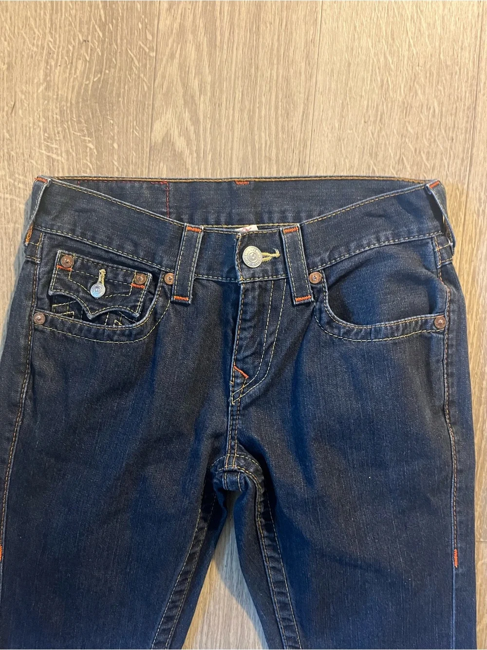True Religion  Dark Blue Men's Skinny Jeans
